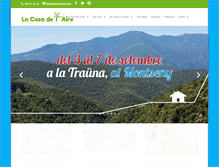 Tablet Screenshot of lacasadelaire.org